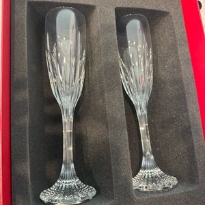 Baccarat Jupiter Champagne Flute Set